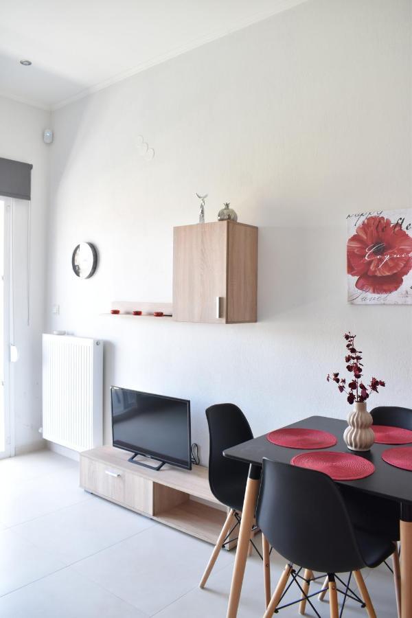 Relaxo Maisonette Rhodi Néa Péramos Eksteriør billede