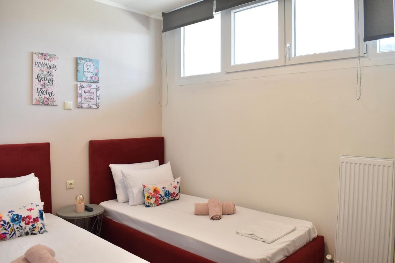 Relaxo Maisonette Rhodi Néa Péramos Eksteriør billede